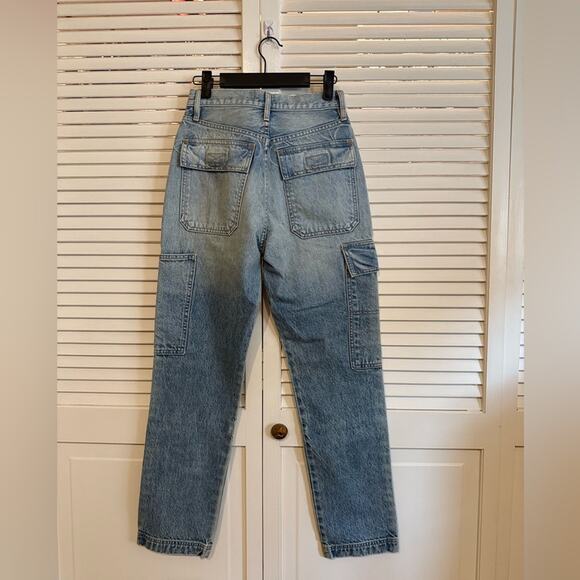 Slvrlake Savior Cargo Jeans in Salt Flats - Picture 10 of 13